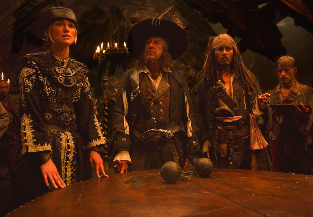 Aterceira parte da franquia “Piratas do Caribe”  custou os mesmos 300 milhões de dólares que “Liga da Justiça”. A diferença é que esse filme veio dez anos antes.