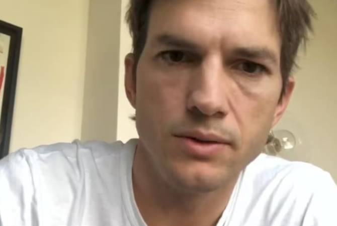 Fede? Ashton Kutcher volta a brincar sobre hábitos de higiene