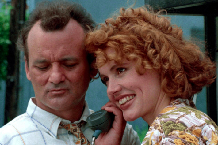 Bill Murray e Geena Davis