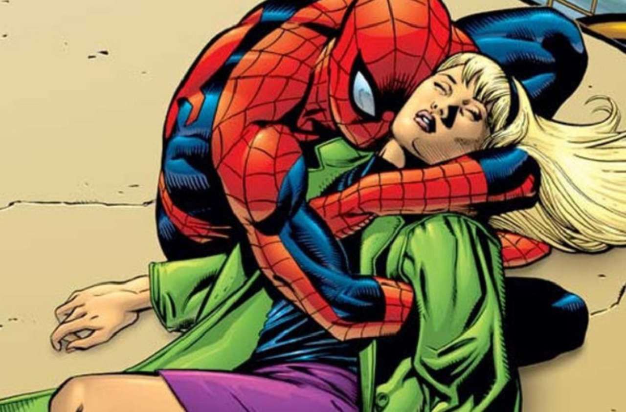 Neste enredo, o Duende Verde derruba Gwen Stacy, namorada do Homem Aranha, do topo da Ponte George Washington. O herói consegue salvar a amada, mas ela morre pelo forte impacto. O confronto entre os dois inimigos é marcante e o vilão morre ao ser perfurado pelo próprio planador, após tentar acertar o Homem-Aranha.