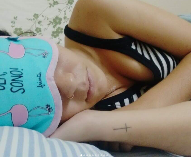 Como ela costumava jogar bola, achou que a dor poderia ser oriunda de alguma torção. -Reprodução Instagram
