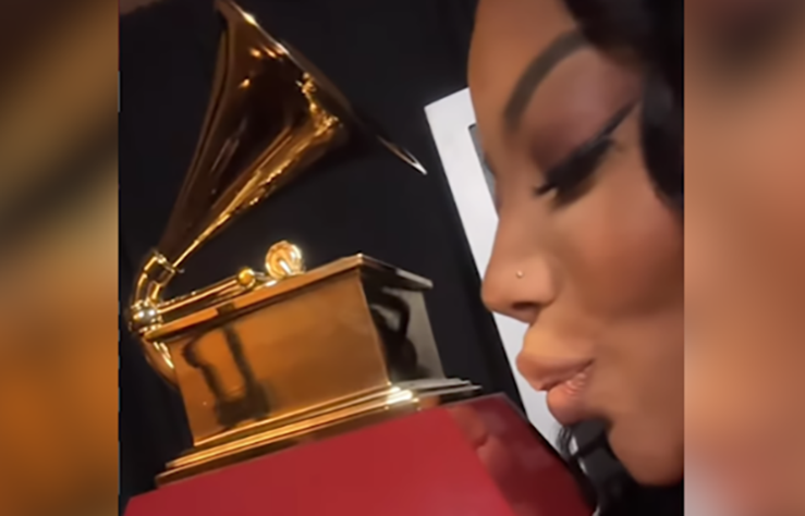 Ludmilla Grammy 2022 - Reprodução vídeo instagram