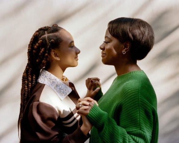 Viola Davis e seus filhos