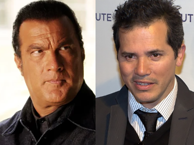 steven seagal x John Leguizamo