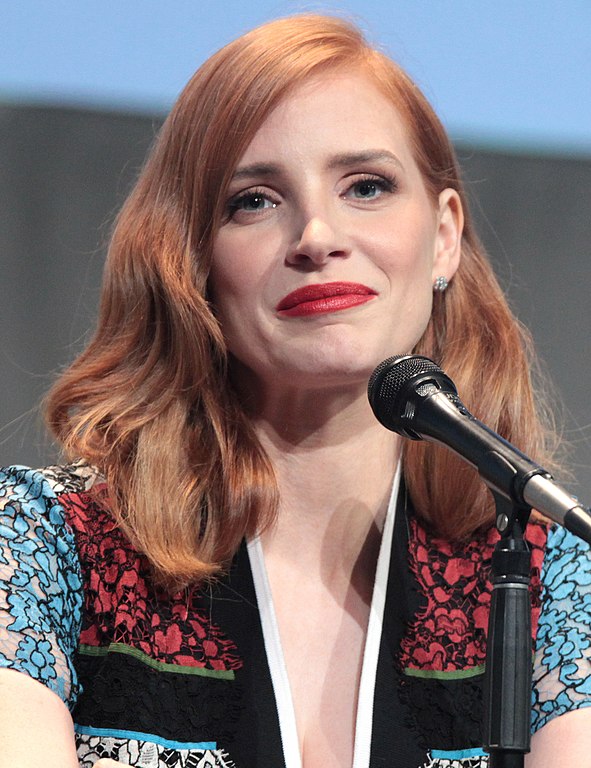 Jessica Chastain - A atriz, vencedora do Oscar 2022, disse que o veganismo foi uma experiência que acabou dando certo, pois ela passou a se sentir melhor do que nunca. 
