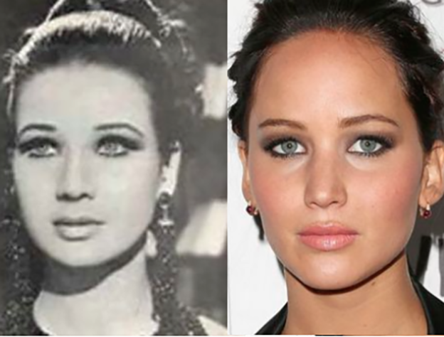 Zubaida Tharwat e Jennifer Lawrence
