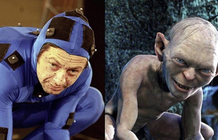 Na ocasião, o ator Andy Serkis ficou conhecido por dar vida a "Gollum". 