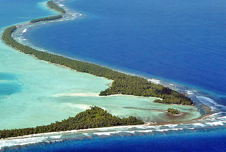 9h00 – Fiji, uma pequena parte do leste da Rússia e várias outras ilhas do Pacífico, incluindo as Ilhas Marshall e Tuvalu (foto).