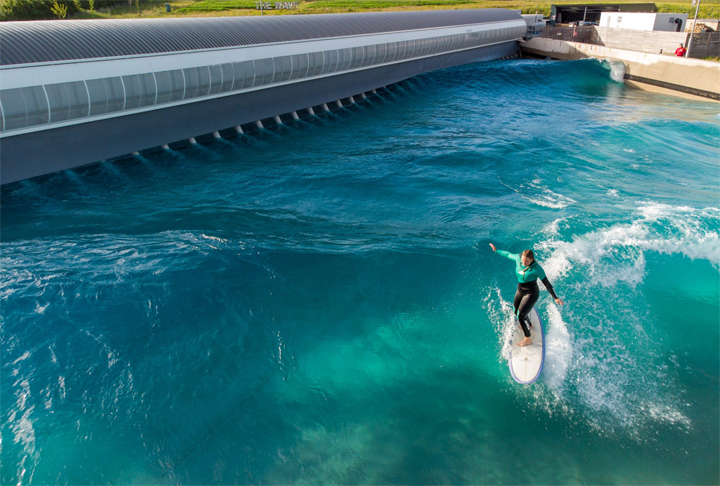 The Wave precisou fechar por quatro meses por conta da pandemia da Covid-19, reabrindo em julho de 2020.