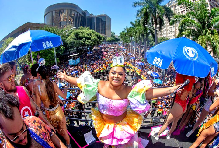 Em homenagem à cantora, circuito de megablocos da cidade ganhou o nome de Preta Gil . Ela foi grande incentivadora do carnaval de rua e comandava o "Bloco da Preta".