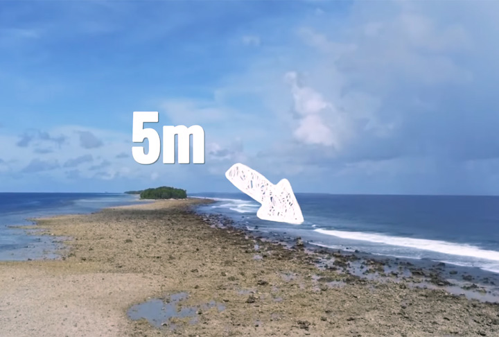 "É uma nação insular de baixa altitude. O ponto mais alto acima do nível do mar não passa de 5 metros", disse o ministro, na época, à BBC Mundo.