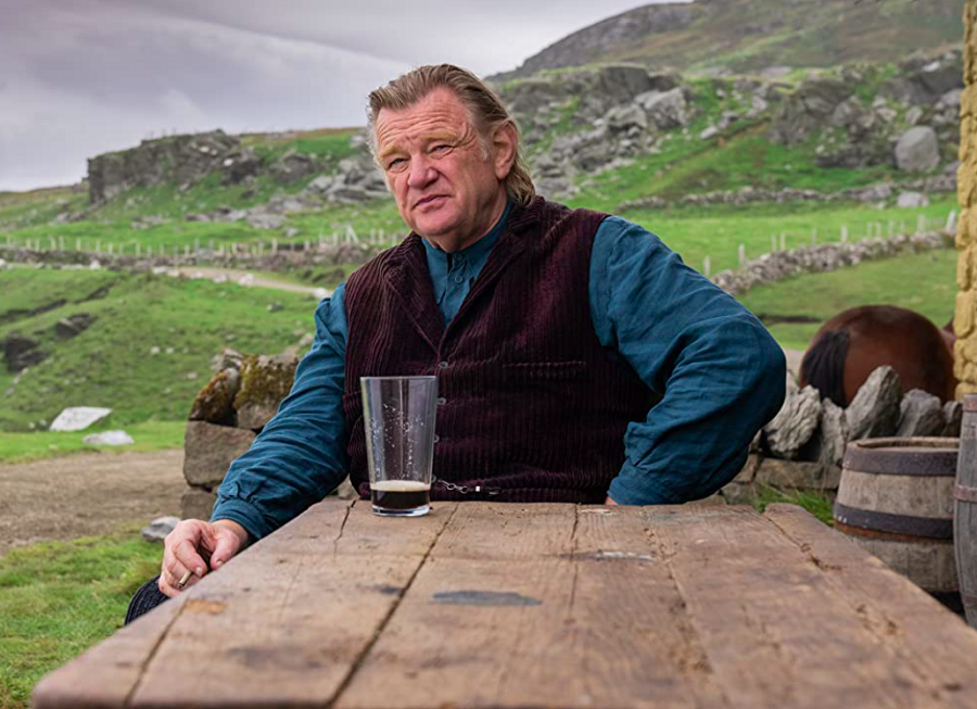 BRENDAN GLEESON - Dublin, 29 de março de 1955 - Ator tardio, Brendan iniciou sua carreira em 1989. Foi aclamado por O General (1998) e por seu papel em In Bruges (2008), ganhando prêmios Irish Film & Television. Também se destacou em Os Banshees de Inisherin (2022).
-reprodução Os Banshees de Inisherin