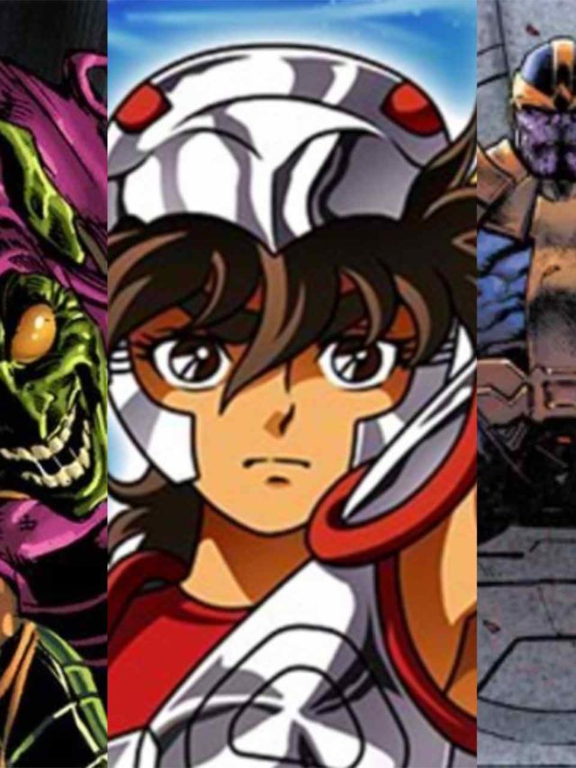 Seiya contra vilões da Marvel. Acompanhe essa batalha!