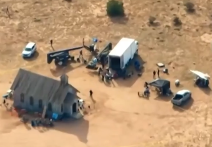 set de gravacao Rust Alec Baldwin