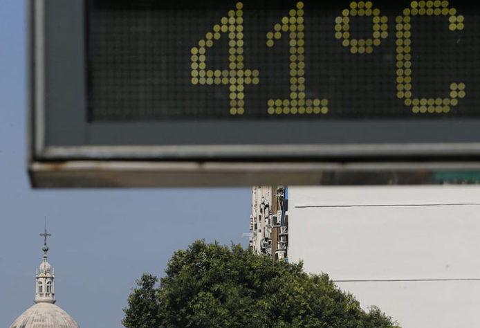 sol forte - verão - termometro - calor - cancer de pele - Fernando Frazão Agência Brasil