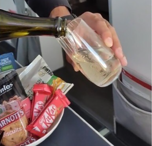 passageiros de avião