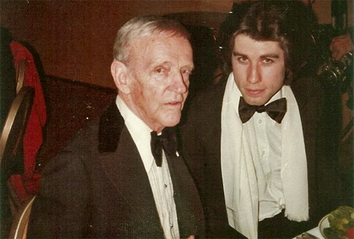 Astaire foi casado pela primeira vez com Phyllis Potter, com quem teve dois filhos, Fred Jr. e Ava. Em 1980, aos 81 anos, casou-se novamente, desta vez com Robyn, então 45 anos mais jovem.
