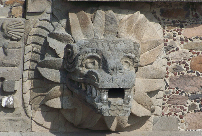 México - Serpente, Deus Quetzalcoatl