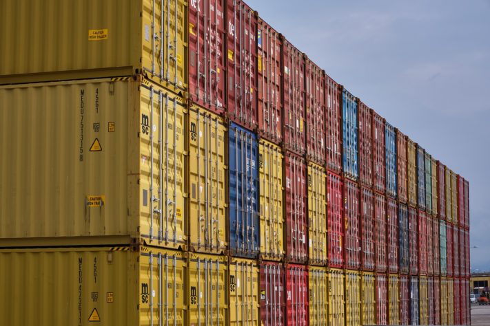 exportação contêiner