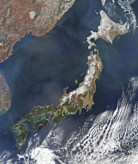 Mas o novo mapa, com tecnologia avançada, mostra 14.125 ilhas japonesas. Entretanto  isso não significa que o Japão aumentou de tamanho. Na verdade  a área territorial continua a mesma.  