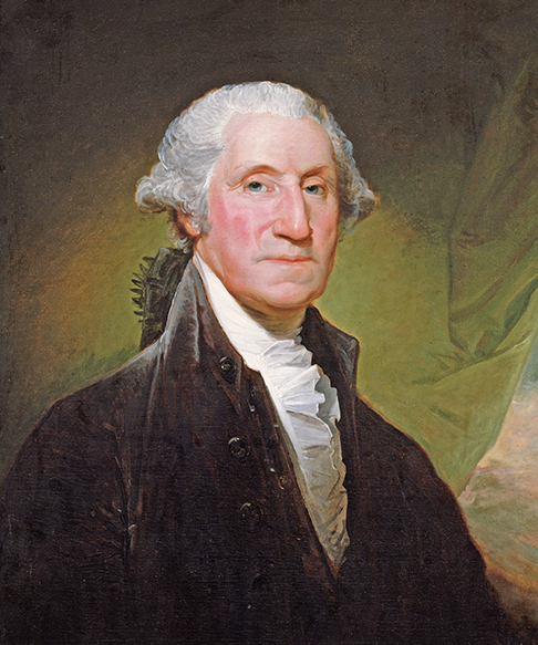 George liderou as forças patriotas à vitória na Guerra de Independência e presidiu a Convenção Constitucional de 1787, além de ser o primeiro presidente de seu país entre 1789 a 1797. Ele faleceu em 1799, aos 67 anos.