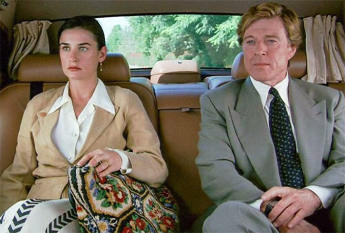Robert Redford em Proposta Indecente - Atores aposentados
