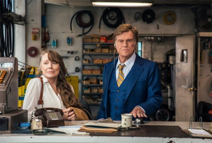 Robert Redford em O Velho e A Arma - Atores aposentados