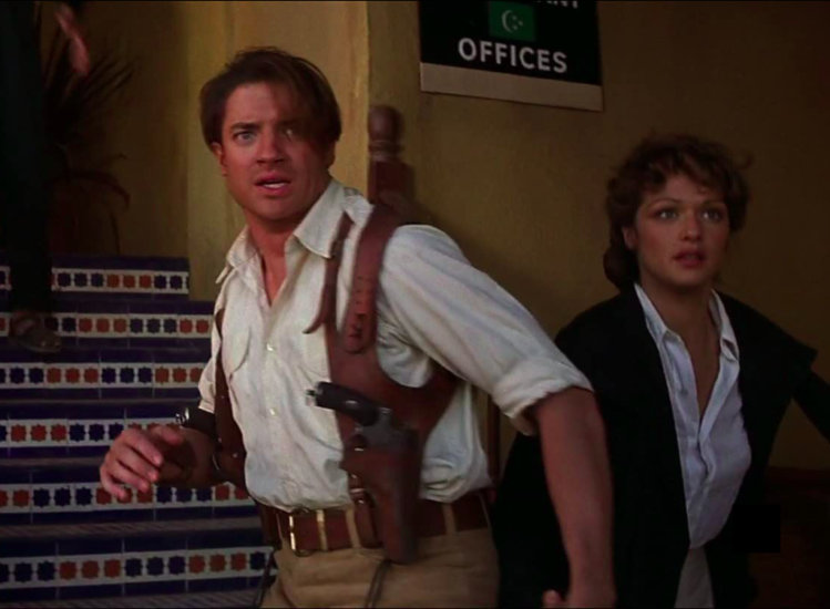Assim como Tom Cruise, Fraser era conhecido por dispensar o uso de dublês em algumas de suas cenas de ação, o que acabou lhe causou várias lesões.