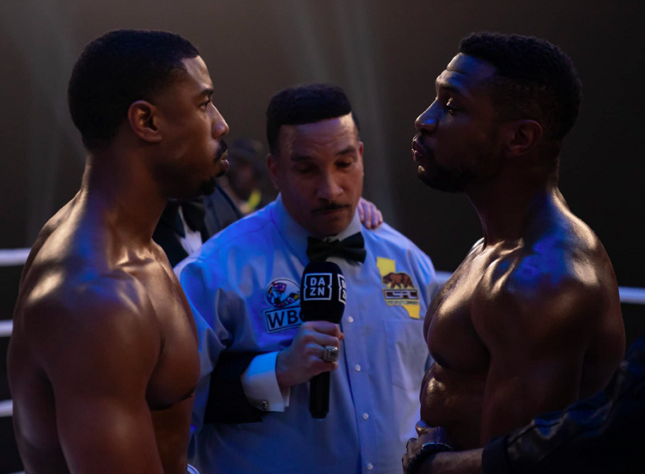 Jonathan Majors - Michael B Jordan - Creed III