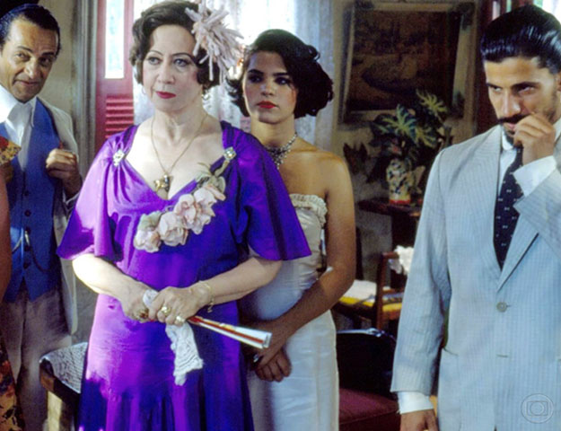 Outra que marcou muito foi Jacutinga (1993), a dona de um bordel na Bahia, na novela  