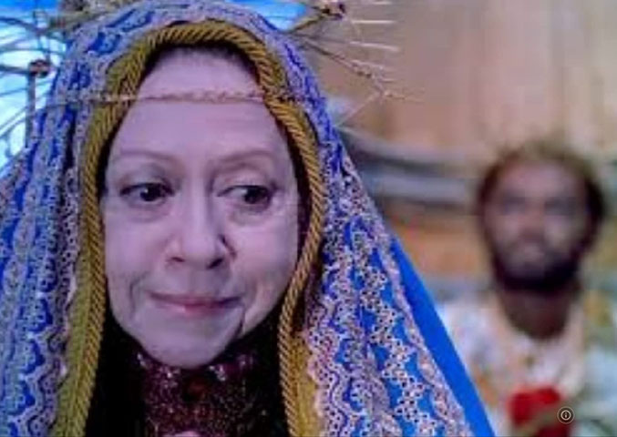 Outro trabalho marcante de Fernanda foi como Nossa Senhora no filme 