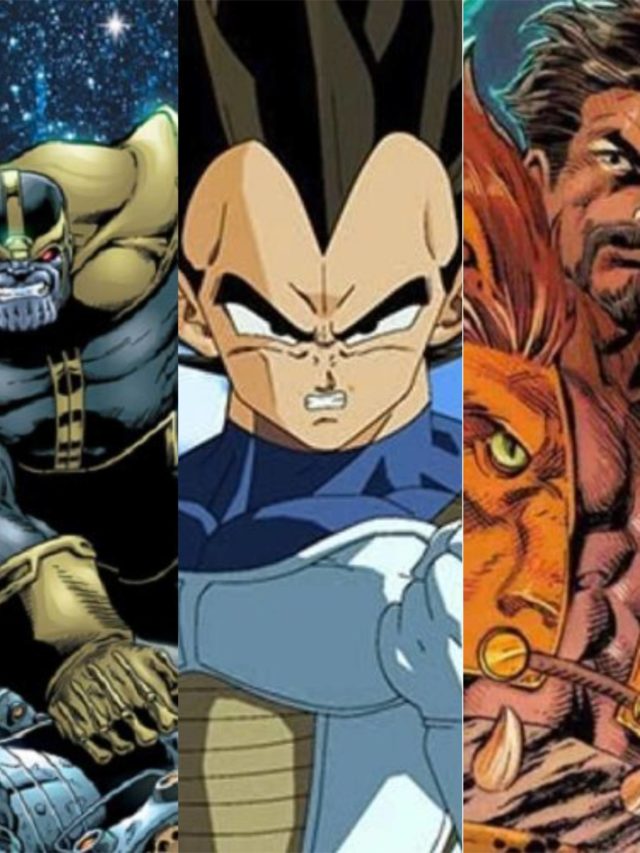 Vegeta contra vilões da Marvel. Fizemos essa batalha