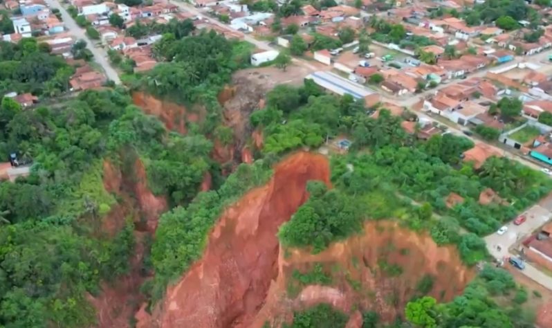 voçorocas no Maranhão