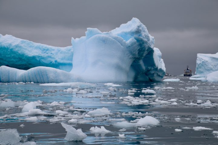 No verão de 2020, a Antártida registrou uma temperatura recorde de 18,3ºC. O Painel Brasileiro de Mudanças Climáticas afirmou que o continente está derretendo numa velocidade seis vezes maior do que há 40 anos.  - Imagem de Sarah N por Pixabay 