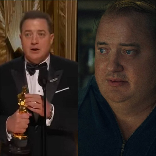 Em 2023, o americano Brendan Fraser ganhou o Oscar de Melhor Ator pelo papel do mesmo personagem no filme "A baleia". Além de engordar bastante, ele também utilizou prótese para complementar a caracterização. 