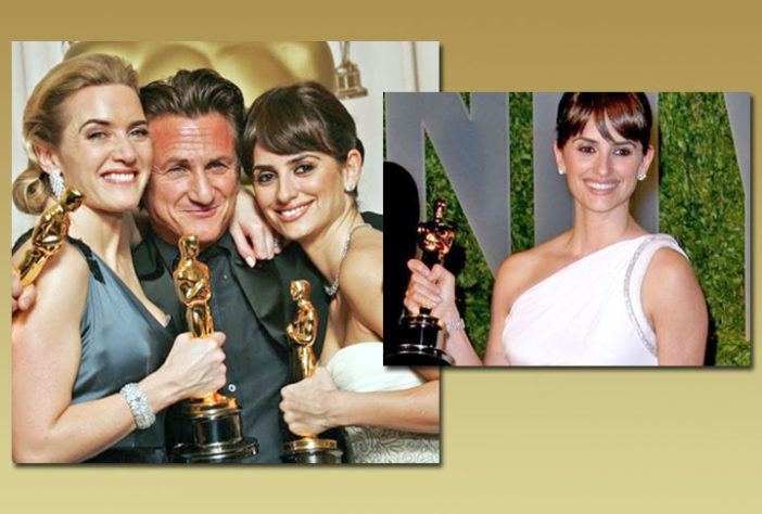 Penélope Cruz é a primeira atriz espanhola a ganhar um Oscar 
