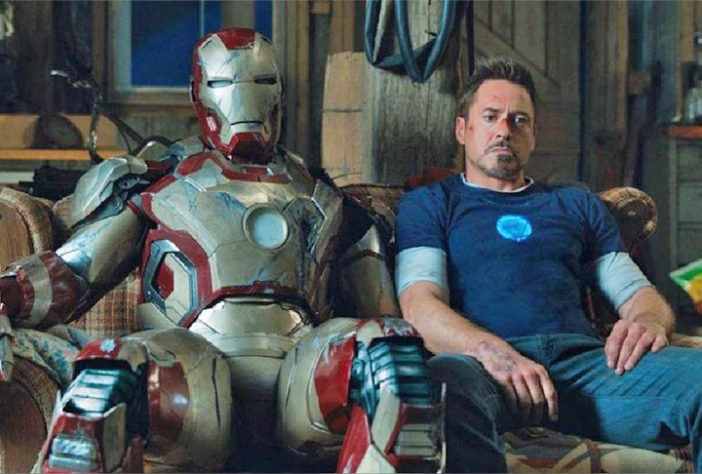Robert Downey Jr, em Homem de Ferro 3 - Iron Man