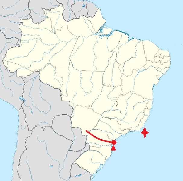 Em 4 de julho de 2008, partes de um corpo foram descobertas no mar perto da costa de Maricá, no Rio de Janeiro, por um barco rebocador que prestava serviços à Petrobras.