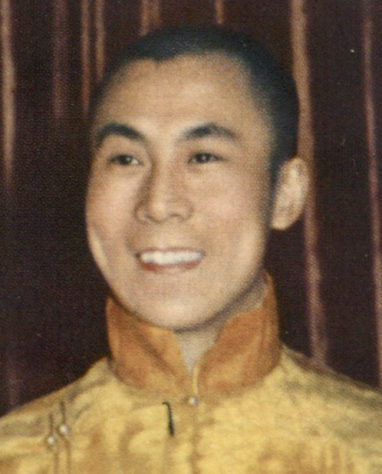 Dalai Lama jovem