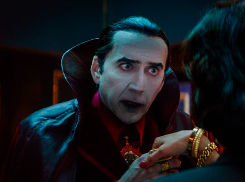 Nicolas Cage interpreta Conde Drácula no filme, comédia de terror