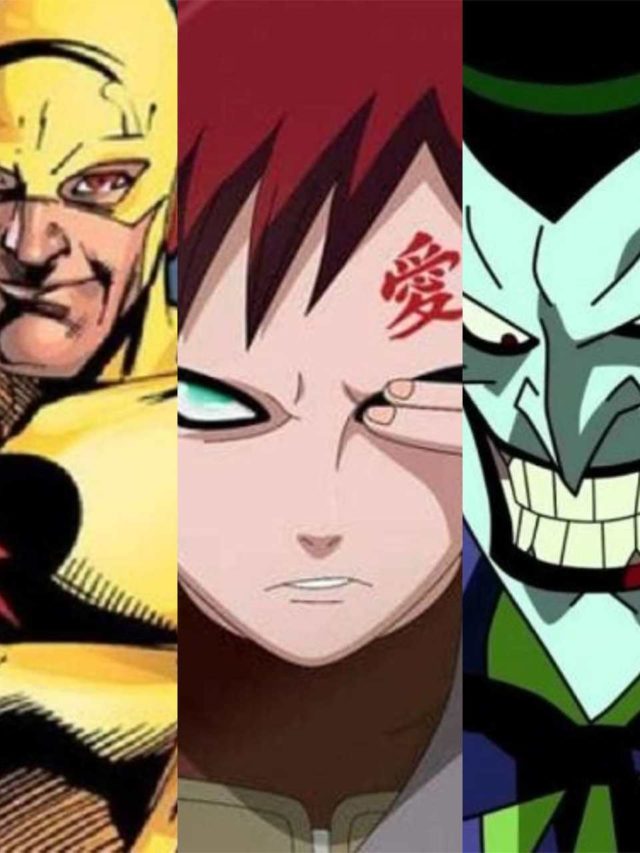 Gaara contra vilões da DC. Quem vence?