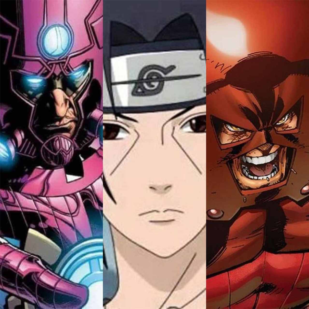Montagem Itachi Marvel
