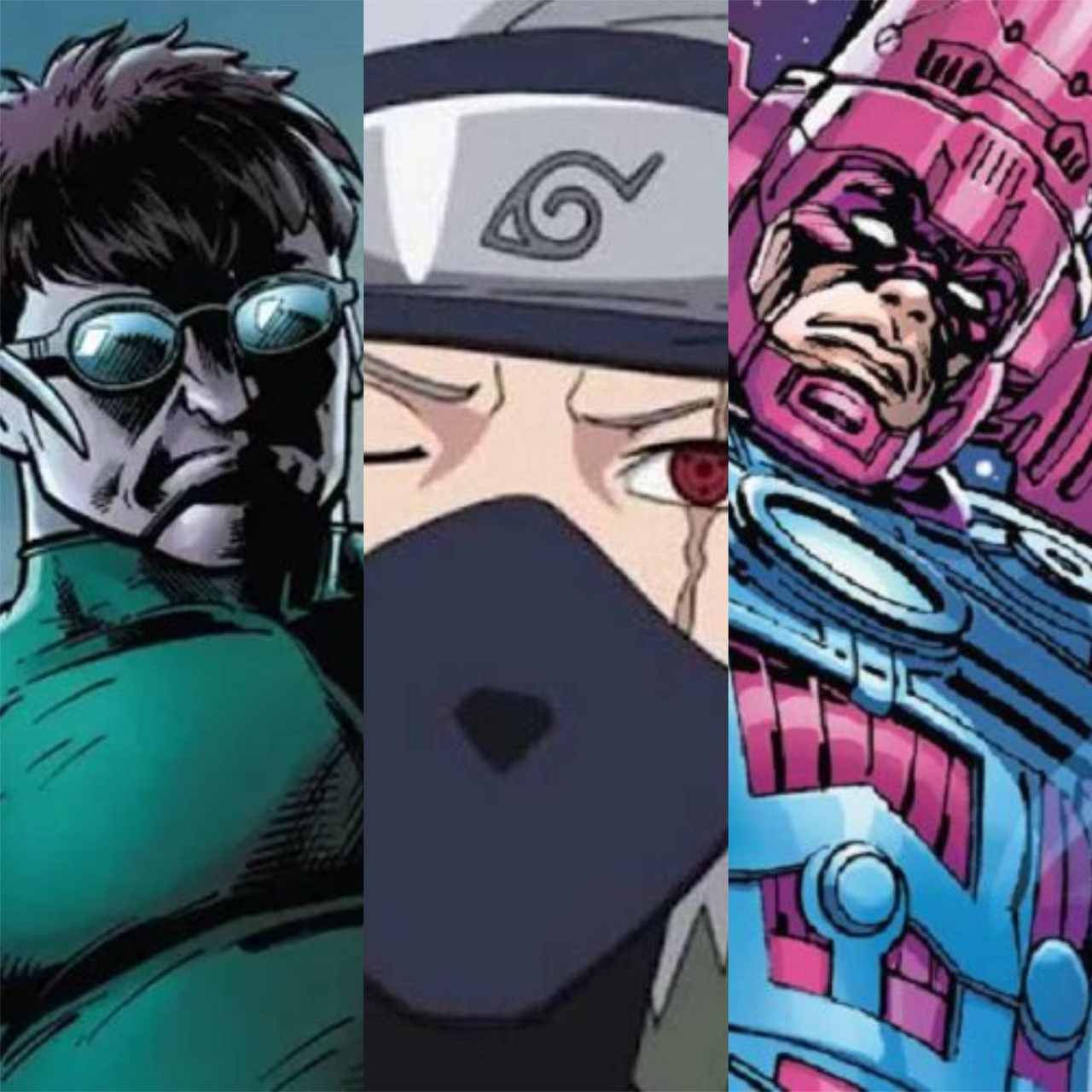 Montagem Kakashi Marvel