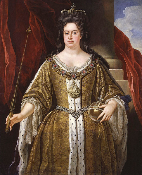 O Reino da Inglaterra, como já destacado, durou até 1707, quando o país se juntou à Escócia e formou o Reino da Grã-Bretanha. A Rainha Ana comandou a Inglaterra de 1702 a 1707 e depois foi Rainha britânica de 1707 até 1714. 