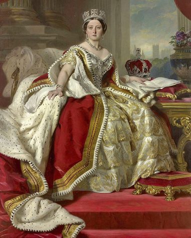 Rainha Vitória - Wikimédia Commons/Franz Xaver Winterhalter