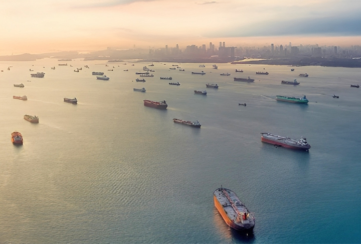  A Frota Fantasma fica em Singapura e é um ponto de abandono de embarcações, sem qualquer motivo aparente. Desde 1930, com o período de recessão, os barcos ficaram ali esquecidos e o número continuou aumentando ao longo dos anos.