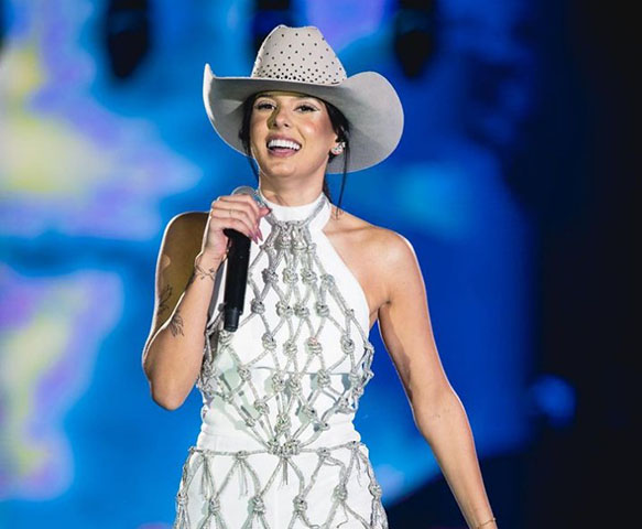 Ana Castela foi uma das artistas que participou da estreia do sertanejo no Rock in Rio em 2024, na comemoração dos 40 anos do festival.-Reprodução Instagram