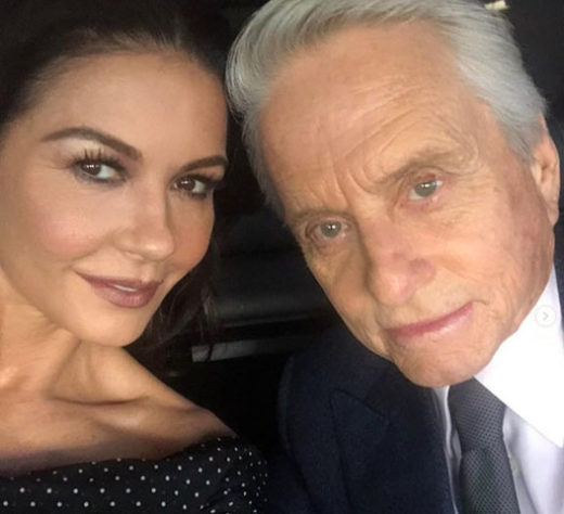 Catherine Zeta-Jones e Michael Douglas