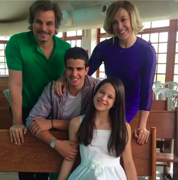 O relacionamento perdurou por 17 anos e resultou nos dois filhos do casal, Enzo e Sophia.