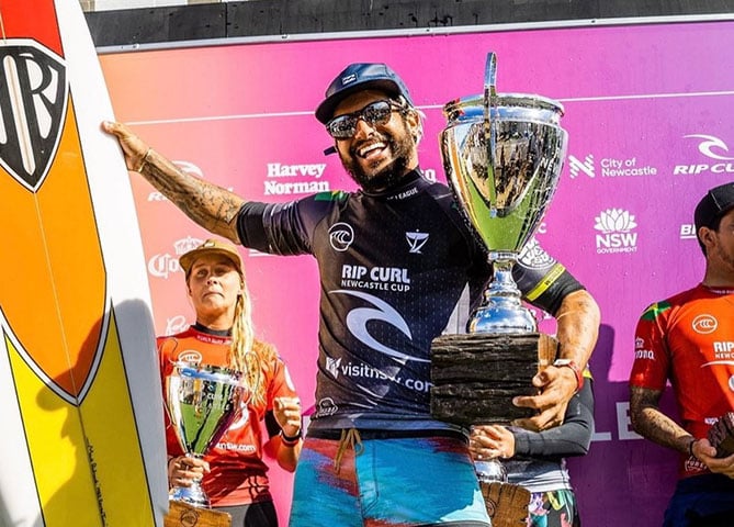 Em 2018, Ferreira ganhou as suas duas primeiras etapas: Bells Beach, na Austrália e Keramas Beach, em Bali. O título, porém, ficou com o brasileiro Gabriel Medina. 